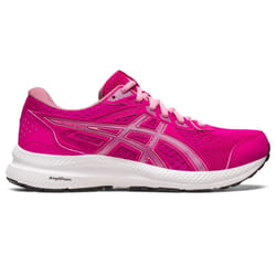 ASICS Women's Gel-Contend 8 Running Shoes  6  Pink Rave/Pure Silver