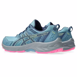 ASICS Women's Gel-Venture 9 Running Shoes  9.5  GRIS Blue/DEEP Ocean