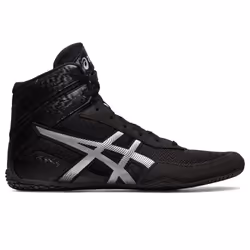 ASICS Men's MATCONTROL 3 Wrestling Shoes  11  Black/Pure Silver