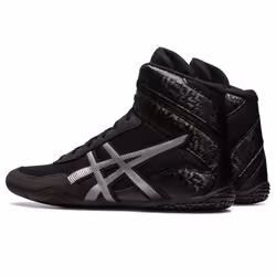 ASICS Men's MATCONTROL 3 Wrestling Shoes  9.5  Black/Pure Silver