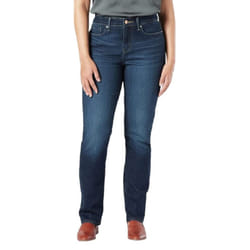 Levi Strauss Signature Gold Women's Modern Straight Jeans Available in Plus Size  Angel Island  26 Long