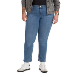 Levi's Women's Size Classic Straight Jeans Standard  New Lapis Speed  36 Regular