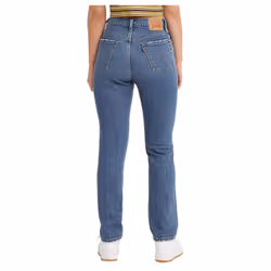 Levi's Women's 501 Original Fit Jeans  (New) Medium Indigo Worn in  27