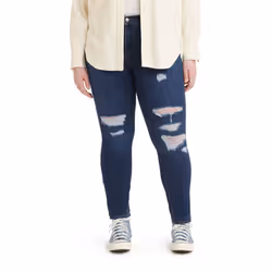 Levi's Women's Size 311 Shaping Skinny Jeans Standard and Plus  New Lapis Breakdown  34 US 16 Regular