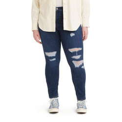 Levi's Women's Size 311 Shaping Skinny Jeans Standard and Plus  New Lapis Breakdown  42 US 24 Regular