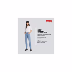 Levi's Women's 721 High Rise Skinny Jeans  New Indigo Destructed  26 Short