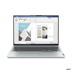 Lenovo Yoga Slim 7 Pro 16ACH6 AMD Ryzen™ 7 5800H Laptop 40.6 cm (16") Touchscreen WQXGA 16 GB DDR4-SDRAM 512 GB SSD NVIDIA GeForce RTX 3050 Wi-Fi 6 (802.11ax) Windows 11 Home UK English Grey