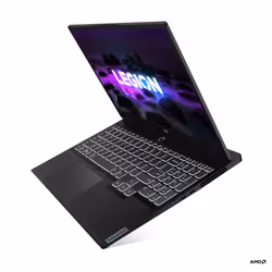 Lenovo Legion Slim 7 AMD Ryzen™ 7 5800H Laptop 39.6 cm (15.6") Quad HD 16 GB DDR4-SDRAM 512 GB SSD NVIDIA GeForce RTX 3060 Wi-Fi 6 (802.11ax) Windows 11 Home UK English Black