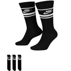 Nike Sportswear Dri-FIT Everyday Essential Crew Socks (3 Pairs) - S, 010