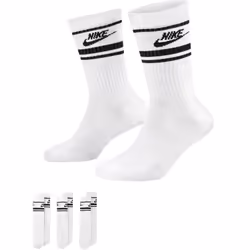 Nike Sportswear Dri-FIT Everyday Essential Crew Socks (3 Pairs) - S, 103