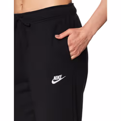 Nike Women's Club Fleece Mid-Rise Joggers Black