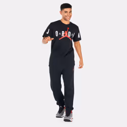 Nike Jordan Air Stretch T Shirt Mens Sports Tee - Black, XL