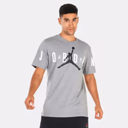 Nike Jordan Air Stretch T Shirt Mens Sports Tee - Grey, L