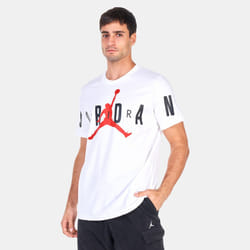 Nike Jordan Air Stretch T Shirt Mens Sports Tee - White, XL
