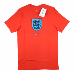 2022-2023 England World Cup Crest Tee (Red) - M