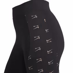 Nike Air All-Over Logo Black Leggings - XS