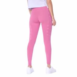 Nike All Over Swoosh Logo Plain Purple Leggings - S