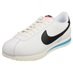 Nike Cortez Womens Fashion Trainers in White Black - 3.5 UK