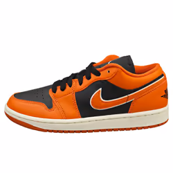 Nike Air Jordan 1 Low Se Womens Fashion Trainers in Spice Black - 4.5