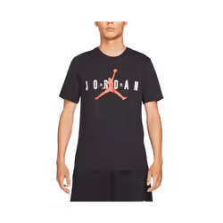 NIKE AIR JORDAN Mens T Shirts Crew Neck Short Sleeve New Tee - Black, M