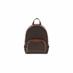 Michael Kors Jaycee Travel Bag Rucksack Size NS White/Brown, vanilla