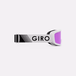 Giro Chico 2.0 Goggle winter sport goggles White Kids Amber, Pink Cylindrical(flat) lens