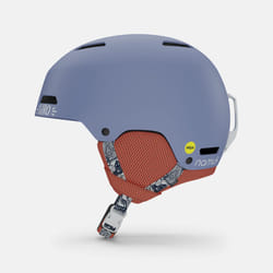Giro Crue MIPS Kids Ski Helmet - Snowboard Helmet for Youth  Boys & Girls - Namuk Purple Blue/Coral - M (55.5-59 cm)