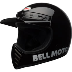 Bell Moto-3 Classic Motocross Helmet, black, Size S for Men