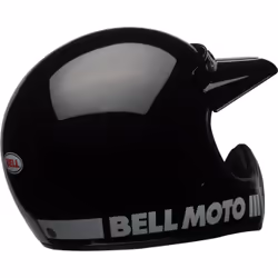 Bell Moto-3 Classic Motocross Helmet, black, Size L for Men