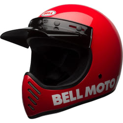 Bell Moto-3 Classic Motocross Helmet, red, Size XL for Men