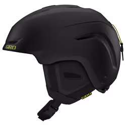 Giro Neo Ski Helmet - Snowboard Helmet for Men  Women & Youth - Matte Black/Ano Green - S (52-55.5cm)