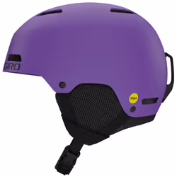Giro Crue MIPS Kids Ski Helmet - Snowboard Helmet for Youth  Boys & Girls - Matte Purple M (55.5-59cm)