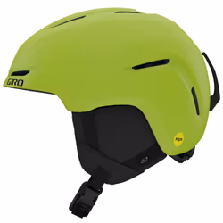 Giro Spur MIPS Kids Ski Helmet - Snowboard Helmet for Boys & Girls - Ano Lime - S (52-55.5cm)