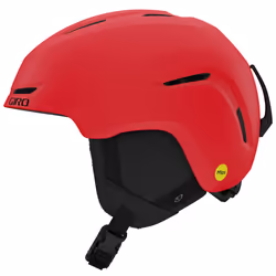 Giro Spur MIPS Toddler Ski Helmet - Snowboard Helmet for Boys & Girls - Matte Bright Red - XS (48.5-52cm)