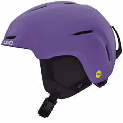 Giro Spur MIPS Toddler Ski Helmet - Snowboard Helmet for Boys & Girls - Matte Purple - XS (48.5-52cm)