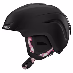 Giro Avera Ski Helmet - Snowboard Helmet for Women and Youth - Matte Black/Dark Matter - M (55.5-59cm)