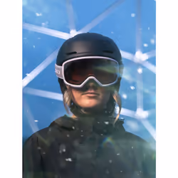 Giro Avera Ski Helmet - Snowboard Helmet for Women and Youth - Matte Light Mineral - M (55.5-59cm)