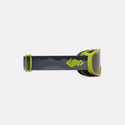 Giro Buster Kids Ski Goggles - Snowboard Goggles for Youth  Boys & Girls - Ano Lime Linticular Strap with Amber Rose Lens