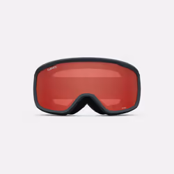 Giro Roam Ski Goggles - Snowboard Goggles for Men  Women and Youth - Dark Shark Light Streaker Strap with Amber Scarlet/Yelow Lenses