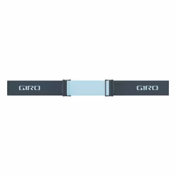 Giro Cruz Ski Goggles - Snowboard Goggles for Men  Women and Youth - Dark Shark Streaker Strap with Amber Scarlet Lens