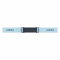 Giro Moxie Ski Goggles - Snowboard Goggles for Women and Youth - Light Mineral Thirds Strap with Amber Gold/Yellow Lenses