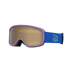 Giro Buster Youth Ski Goggles - Snowboard Goggles for Kids  Boys  and Girls - Lavender Namuk Strap with Amber Rose Lens