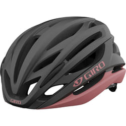 Giro Syntax MIPS Adult Road Cycling Helmet - Matte Metallic Coal/Dusty Rose  Small (51-55 cm)