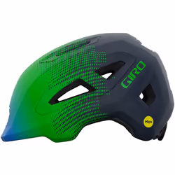 Giro Scamp MIPS II Youth Recreational Cycling Helmet - Matte Blue/Green Towers  X-Small (45-49 cm)