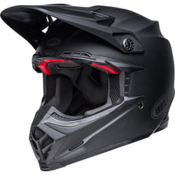 Bell Moto-9s Flex Solid Motocross Helmet, black, Size S for Men