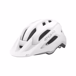Giro Fixture II MIPS Mountain Bike Helmet for Men  Women  Kids  and Adults - Matte White/Grey Logo  Universal Adult 54-61 cm