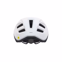 Giro Fixture II MIPS Mountain Bike Helmet for Men  Women  Kids  and Adults - Matte White/Green Logo  Universal Women 50-57 cm