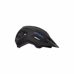 Giro Fixture II MIPS Mountain Bike Helmet for Men  Women  Kids  and Adults - Matte Black/Blue Logo  Universal Youth 50-57cm