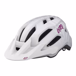Giro Fixture II MIPS Mountain Bike Helmet for Men Women Kids and Adults - Matte White/Pink Ripple Universal Youth 50-57cm