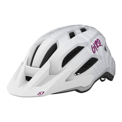 Giro Fixture II MIPS Mountain Bike Helmet for Men  Women  Kids  and Adults - Matte White/Pink Ripple  Universal Youth 50-57cm